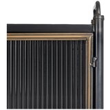Ixia Crna metalna vitrina 58x150 cm Brick – | shoptok.hr
