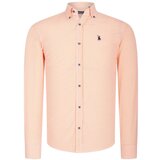 Dewberry G776 MEN'S SHIRT-LIGHT ORANGE Cijene
