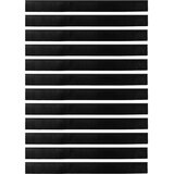 vidaXL Samolepljiva tesnila za vrata 12 pcs Črna 100 cm | Shoptok.si