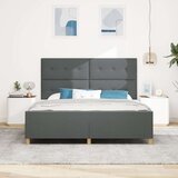  Postelja Temno Siva 180x200 cm Tkanina, (22049055) | Shoptok.si