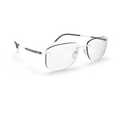  Muške Dioptrijske naočale Silhouette Titan Dynamics Contour 5540 JF 55/17 Silver | shoptok.hr