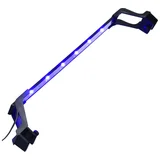 vidaXL Akvarijsko LED svjetlo sa stezaljkama 55 - 70 cm plavo-bijelo