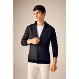 Defacto Standard Fit Half Turtleneck Knitwear Cardigan