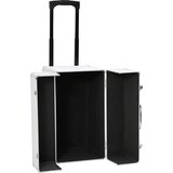  Pilotski kovčeg s kotačima 47 x 39 x 27 cm srebrni aluminijski | shoptok.hr