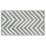 ručnik 33x33cm bijelo-siva