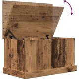 vidaXL Kutija za pohranu Staro drvo 70x40x38 cm Konstruirano drvo | shoptok.hr