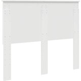  Uzglavlje s uzglavljem Sjajno bijelo 120 cm Konstruirano drvo | Eponuda.com