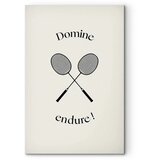  Slika - Black Badminton Rackets 40x60 Premium Print | shoptok.hr