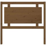  Posteljno vzglavje medeno rjavo 105,5x4x100 cm trdna borovina, (20648556) | Shoptok.si