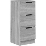  Komoda siva sonoma 30x30x70 cm konstruiran les, (20600676) | Shoptok.si