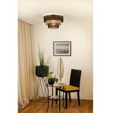 Brilagi plafonsko svetlo dakota luneta 1xE27/15W/230V prečnik 45 cm crna/ratan | Eponuda.com