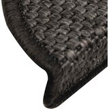  Samoljepljivi otirači za stepenice 15 kom 56x17x3 cm antracit | shoptok.hr