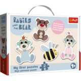 Trefl slagalica - Baby Classic - Prijateljske bebe - Bebe i plišani medvjedić 36139 | shoptok.hr