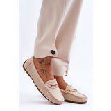 Boto marka niezdefiniowana Women's Classic Suede Loafers Beige Corinell | Shoptok.si