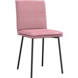  Jedilni stoli 4 kosi roza žamet, (21822216) | Shoptok.si