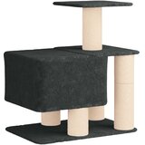  Mačje drvo s sisalnim postoljima za grebanje Tamnosiva 96 cm | Eponuda.com