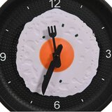  325164 Wall Clock with Fried Egg Pan Design 18,8 cm | shoptok.hr