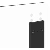  Konstrukcija postelje Črna 140 x 200 cm Masivno borovo les, (5000102626) | Shoptok.si