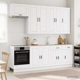  Kuhinjska jedinica PORTO 8 pcs Bijela Konstruirano drvo | shoptok.hr