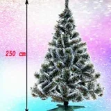 novogodišnja jelka Bor sa belim vrhovima 250 cm