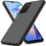Cadorabo Oppo A16s/A54s in matirana črna barva - Hibridni zaščitni ovitek s TPU silikonom v notranjosti in matirano plastično zadnjo stranjo, (20860103) | Shoptok.si