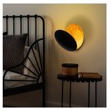 Opviq Črna/v bakreni barvi LED stenska svetilka ø 25 cm Yosma – Cene