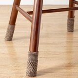 INF Pletene nogavice za stole / nogice za pohištvo, 16 kosov Khaki, (21541839) | Shoptok.si
