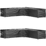 vidaXL Navlake za kutnu vrtnu garnituru 2 kom s 20 ušica 300x300x70 cm | shoptok.hr
