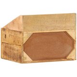  Noćni ormar s ladicama Smeđa 40 x 30 x 30 cm Čvrsto drvo manga | shoptok.hr