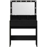  Toaletni stol Crni hrast 80 x 41 x 134,5 cm Konstruirano drvo | shoptok.hr