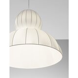 Nova Luce Mat bijela tekstilna viseća svjetiljka ø 50 cm Delina – | shoptok.hr