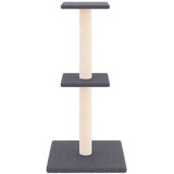  Penjalica za mačke sa stupovima za grebanje tamnosiva 73 cm | Eponuda.com