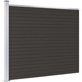 PANEL za ogradu WPC 175 x 146 cm crni | shoptok.hr