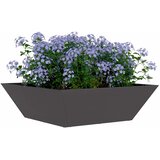  Vrtna saksija 5 pcs Crna 50 x 50 x 15 cm Čelična vrata | Eponuda.com