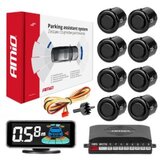 Parking SENZORI CRNI PR+ZD SA 3D DISPLEJEM (8 SENZORA) AMIO | Eponuda.ba