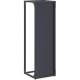  Stalak za drva antracit 25x25x80 cm Hladno valjani čelik | Eponuda.com
