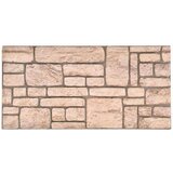  Zidne panele 10 pcs Bež 100 x 50 cm EPS pjena | shoptok.hr