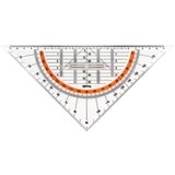 Rotring Geotrikotnik Centro z držalom, 22 cm Cene