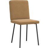  Jedilni stoli 2 kosa rjav žamet, (21832420) | Shoptok.si