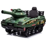 Tenk na akumulator 12V sa Daljinskim upravljačem i funkcijom pucanja 2x45w - Zeleni (Poklon 8 loptica)