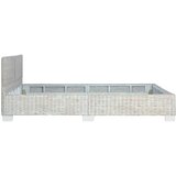  Okvir za krevet od prirodnog ratana sivi 160 x 200 cm | Eponuda.com