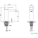  Črna kopalniška armatura | Pipa EYN EYN BC1320 - 148 mm Cene