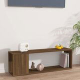 Maison Chic TV omarica - TV stojalo - Televizijska omarica rjavi hrast 100x24x32 cm konstruiran les, (21700796) | Shoptok.si
