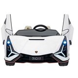 Ramiz Električni avto 24V Lamborghini Sian 4X4 BELA | Shoptok.si