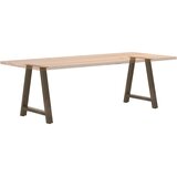  Noge za blagovaonski stol A-oblika 2 kom 80 x (72-73) cm Čelik | shoptok.hr