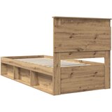  Okvir za krevet Umjetnička hrastovina 100 x 200 cm | shoptok.hr