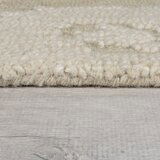 Flair Rugs Bež ročno tkana volnena preproga 200x290 cm Dion Ikat – | Shoptok.si