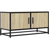 Maison Chic TV omarica - TV stojalo - Televizijska omarica sonoma hrast 80x34,5x40 cm inženirski les in kovina, (21702372) | Shoptok.si
