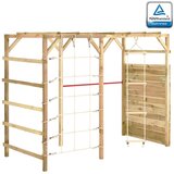vidaXL Penjalica od impregnirane borovine 240 x 100 x 170 cm | shoptok.hr