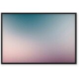  Slika - Nostalgic Gradient - Gradient Composition in Subdued Colors 90x60 U crnom drvenom okviru | shoptok.hr